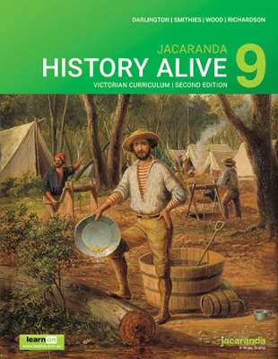 Jacaranda History Alive 9 Victorian Curriculum, learnON and Print book