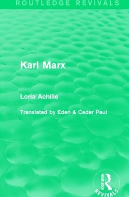 Karl Marx book