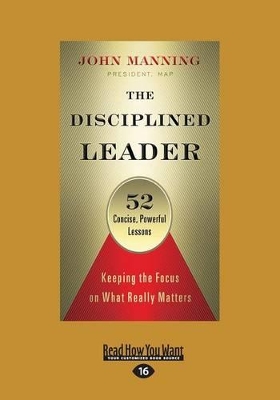 Disciplined Leader book