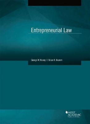 Entrepreneurial Law book