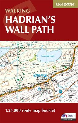 Hadrian's Wall Path Map Booklet: 1:25,000 OS Route Mapping by Mark Richards