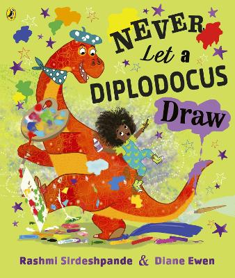 Never Let a Diplodocus Draw book