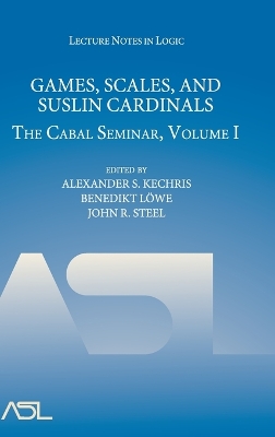 Games, Scales and Suslin Cardinals book