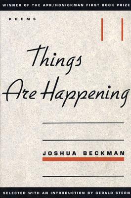 Things Are Happening book