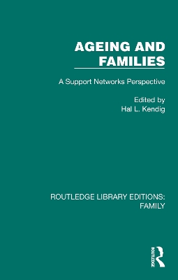 Ageing and Families: A Support Networks Perspective book