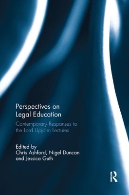 Perspectives on Legal Education by Chris Ashford
