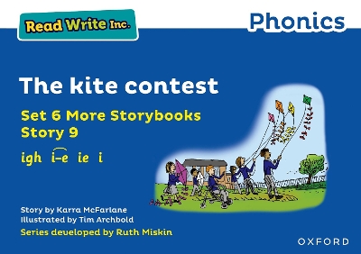 Read Write Inc. Phonics: The kite contest (Blue Set 6A Storybook 9) book