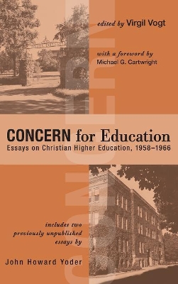 Concern for Education book