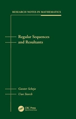 Regular Sequences and Resultants book