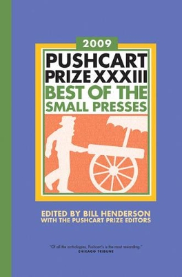 Pushcart Prize XXXIII book