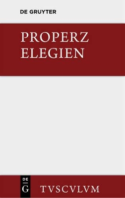 Elegien book