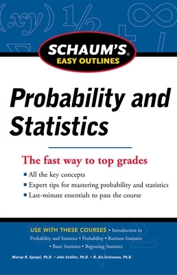 Schaum's Easy Outline of Probability and Statistics book