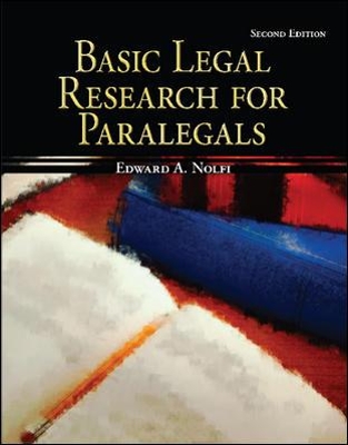 Basic Legal Research for Paralegals book