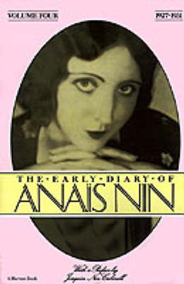 Early Diary of Anais Nin: 1927-1931 book