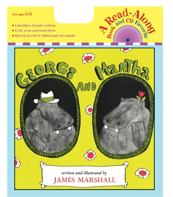 George and Martha Book & Cd by James Marshall