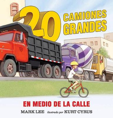 Veinte camiones grandes en medio de la calle book