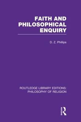 Faith and Philosophical Enquiry book