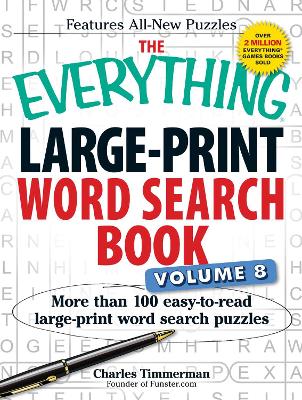 Everything Large-Print Word Search Book Volume 8 book