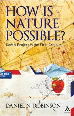 How is Nature Possible? by Professor Daniel N. Robinson