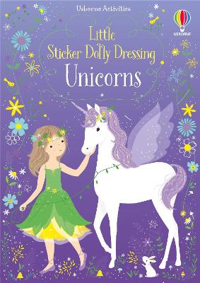 Little Sticker Dolly Dressing Unicorns book