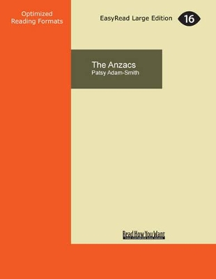 The The Anzacs by Patsy Adam-Smith