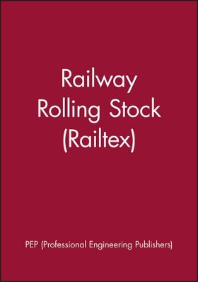 Railway Rolling Stock (Railtex) book