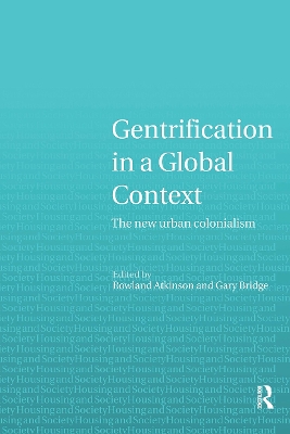 Gentrification in a Global Context book