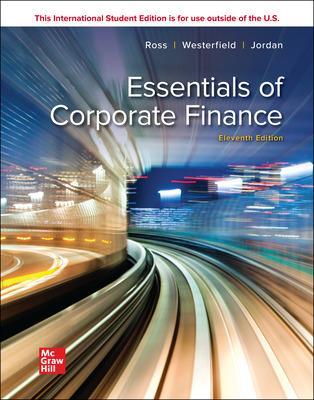 Essentials of Corporate Finance ISE book