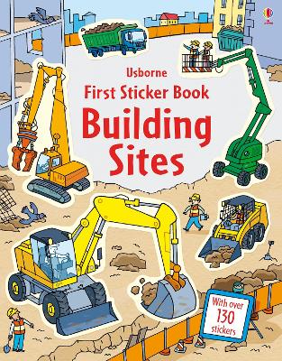 First Sticker Book Building Sites book