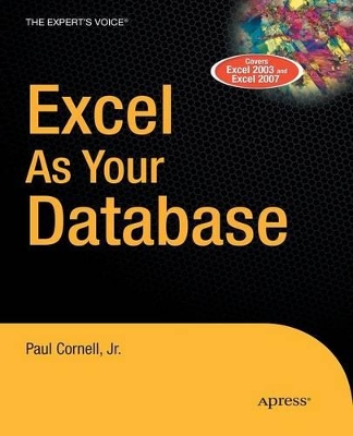 Excel as Your Database book