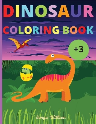 Dinosaur Coloring Book: My First Book of Coloring book