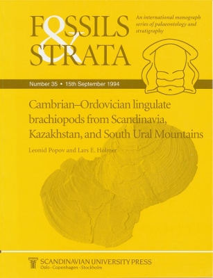 Cambrian-Ordovician Lingulate Brachiopods from Scandinavia, Kazakhstan and South Ural Mountains book