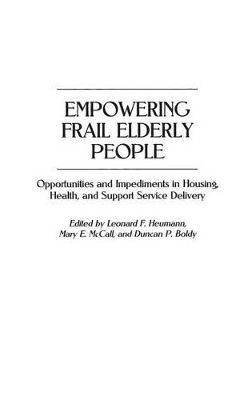 Empowering Frail Elderly People book