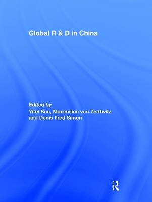 Global R&D in China book