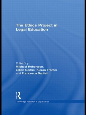 Ethics Project in Legal Education book