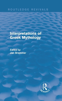 Interpretations of Greek Mythology book