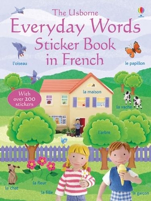 Everyday Words In French Sticker Book by Jo Litchfield