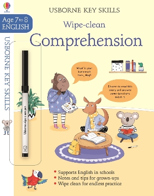 Wipe-Clean Comprehension 7-8 book