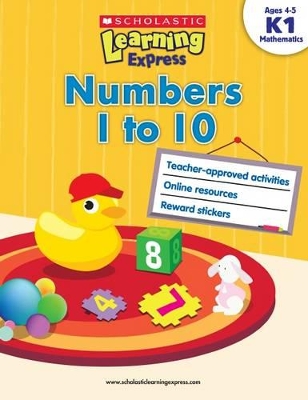 Learning Express: Numbers 1 to 10 Level K1 book