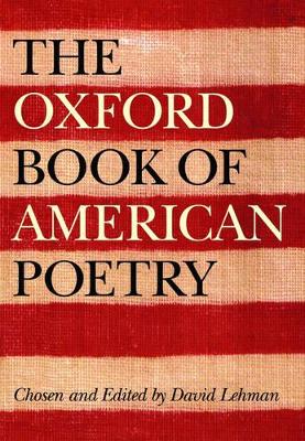 Oxford Book of American Poetry book