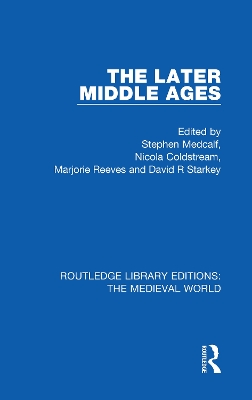 The Later Middle Ages book