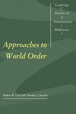 Approaches to World Order book