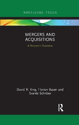 Mergers and Acquisitions: A Research Overview book