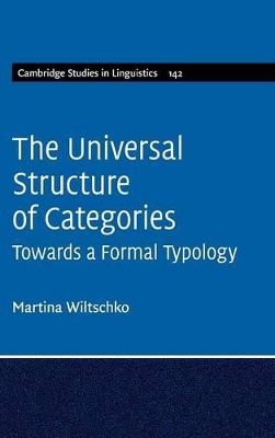 Universal Structure of Categories by Martina Wiltschko