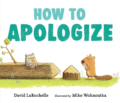 How to Apologize book