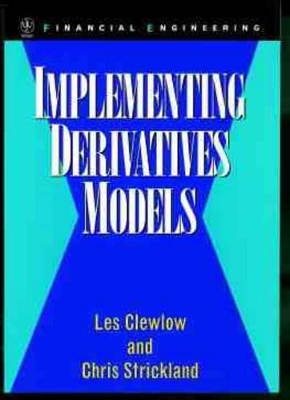 Implementing Derivative Models book