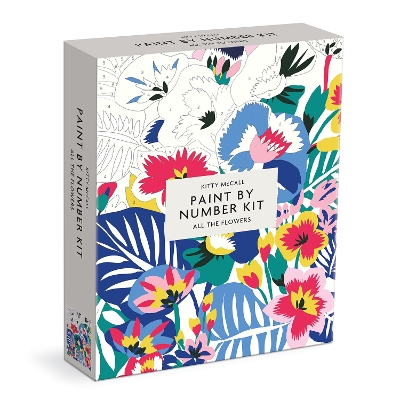 Kitty McCall All the Flowers Paint By Number Kit book