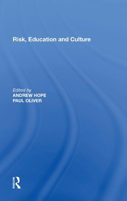 Risk, Education and Culture book