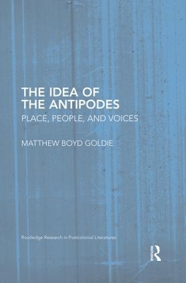 Idea of the Antipodes book