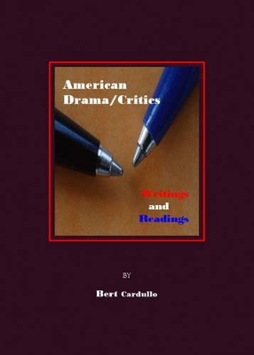 American Drama/Critics book